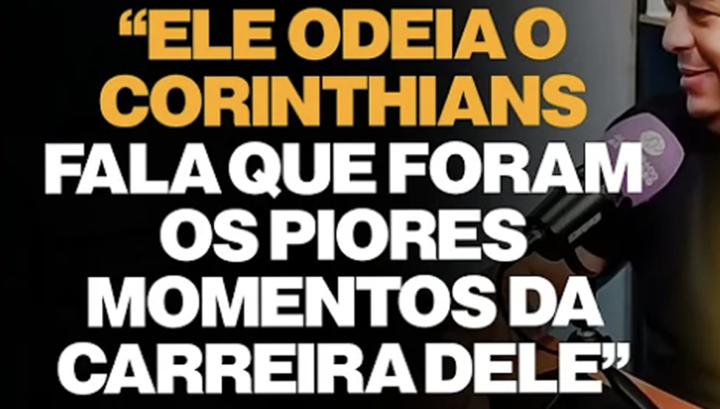 Cortes do Alambrado: Vampeta fala de Rivaldo e Corinthians